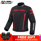 Motorcycle Men Motorcycle Jacket Suit Chaqueta Moto Windproof Motocross Riding Jacket Protective Gear Waterproof Motorbike Pants Set M-3XL
