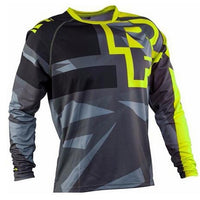 Men's Downhill Jerseys RACE FACE Mountain Bike MTB Shirts Offroad DH Motorcycle Jersey Motocross Sportwear  Clothing FXR