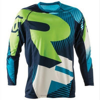 Men's Downhill Jerseys RACE FACE Mountain Bike MTB Shirts Offroad DH Motorcycle Jersey Motocross Sportwear  Clothing FXR