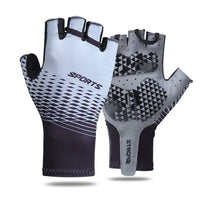 Bicycle Accessories Cycling Gloves Men's Summer Sports Sunscreen Breathable Sweat-absorbent  Cross-border Half Finger Bicycle Gloves Men and Women