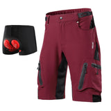 Men's Outdoor Sports Cycling Shorts MTB Downhill Trousers Mountain Bike Bicycle Shorts Water Resistant Loose Fit 1202