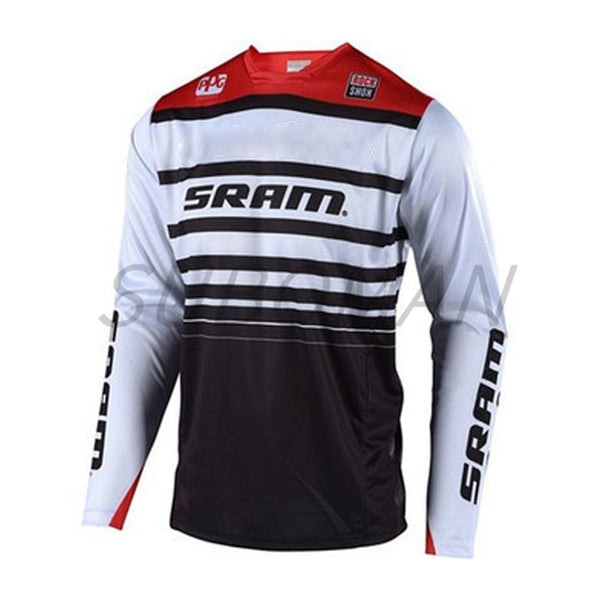 team downhill jerseys  offroad DH motorcycle MX bicycle locomotive shirt cross country mountain bike jersey moto