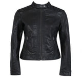 2022 Fashion New Women's Jacket European Fashion Leather Jacket Pimkie Cleaning Single PU Leather Motorcycle Temale Women's Leat