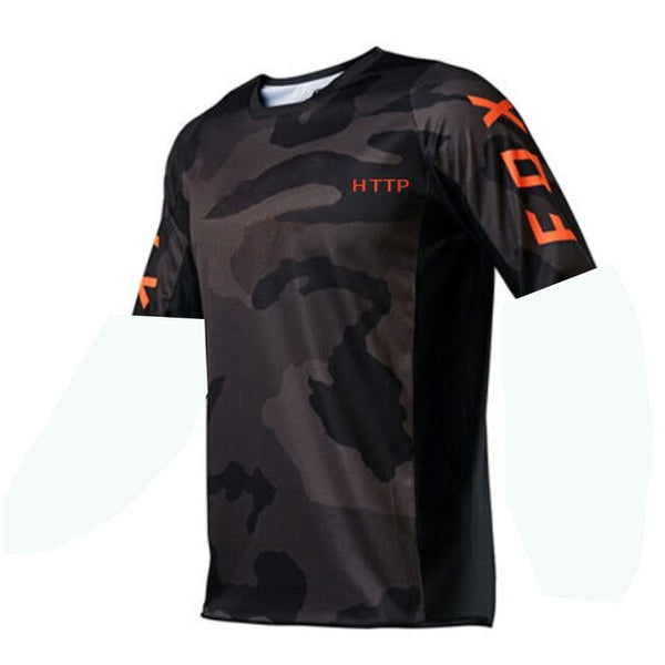 MTB Motocross jersey downhill Tshirt HTTP FOX shirt cycling mountain bike DH quick dry jersey