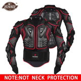 Motorcycle Body Armor Motorcycle Armor Protection Moto Racing Body Protector Jacket Motocross With Neck Protector