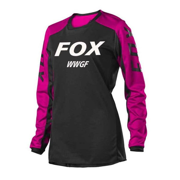 MTB Jerseys 2021 Women's Motorcycle Cycling Wear Mountain Bike Cross Country Motorcycle Wear T-shirt Clothes Long Sleeve