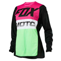 MTB Jerseys 2021 Women's Motorcycle Cycling Wear Mountain Bike Cross Country Motorcycle Wear T-shirt Clothes Long Sleeve