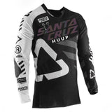 MTB Jerseys 21 Motocross Jerseys Moto Long Mx Motorcycle Summer Mountain Bike Dh Downhill Jersey XC BMX FXR MTB T Shirt ClothesNew Racing Downhill Jersey Mountain Bike Cycling Jersey Crossmax Shirt Ciclismo Clothes SANTA CRUZ MTB Motorcycle jersey Men