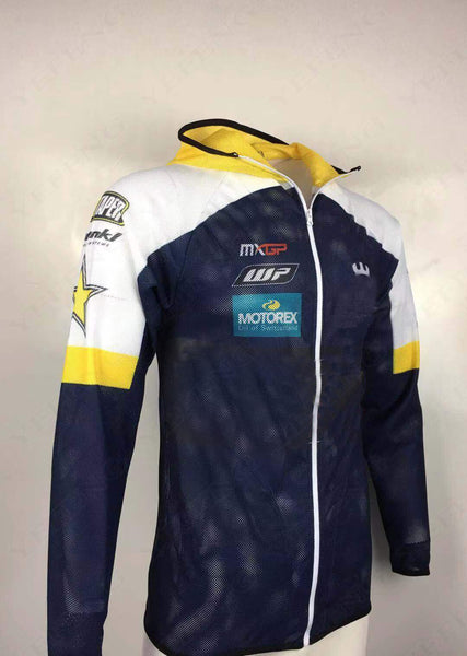 Motorcycle Jacket Motorcycle Motocross Racing Anti-UV Sweater Motos Sweatshirt Coat Hoodie For Men Sport Sun Protection Clothes