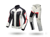 Women Motorcycle Jacket Pants Clothes Pants Trousers Suits Summer Female Motorbike Motocross Jacket With CE Protector Gear
