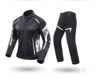 Women Motorcycle Jacket Pants Clothes Pants Trousers Suits Summer Female Motorbike Motocross Jacket With CE Protector Gear