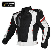 Moto Clothing Set Motorcycle Winter Rally Racing Jackets Suit Titanium Alloy Waterproof Racing Clothes Motorbike Protection Moto Riding Jackets
