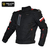 Moto Clothing Set Motorcycle Winter Rally Racing Jackets Suit Titanium Alloy Waterproof Racing Clothes Motorbike Protection Moto Riding Jackets