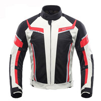 Motorcycle Jacket Men Summer Chaqueta Moto Jacket Riding Clothes Breathable Mesh Cloth Touring Racing Jacket Motorcycle
