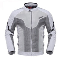 Motorcycle Jacket Men Summer Chaqueta Moto Jacket Riding Clothes Breathable Mesh Cloth Touring Racing Jacket Motorcycle
