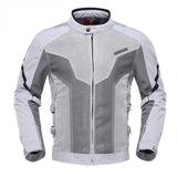 Motorcycle Jacket Men Summer Chaqueta Moto Jacket Riding Clothes Breathable Mesh Cloth Touring Racing Jacket Motorcycle