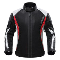 Motorcycle Jacket Men Summer Chaqueta Moto Jacket Riding Clothes Breathable Mesh Cloth Touring Racing Jacket Motorcycle