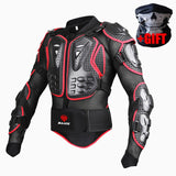 Motorcycle Jacket Motorcycle Armor Jackets & Kneepad Motocross Suit Jacket Full Body Armor Protection Spine Chest Moto Protective Gear Clothes