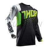 Downhill Jersey New Mountain Bike Motorcycle Cycling Jersey Crossmax Shirt Ciclismo Clothes for Men MTB TEAM THOR MX New Racing Downhill Jersey
