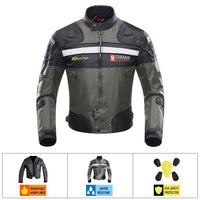 Winter Motorcycle Jacket Men Chaqueta Moto Motocross Jacket Windproof Motorcycle Racing Jacket With Remove Linner