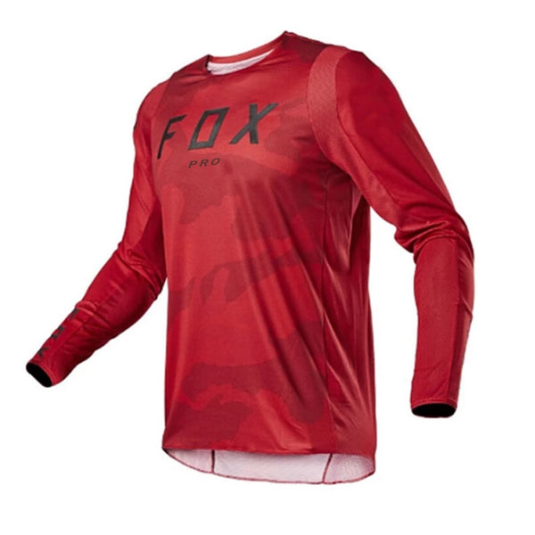 Downhill Cycling Jersey Men's Long Sleeve Downhill Cycling Jersey Bike Mountain Bike Motorcycle Sportswear