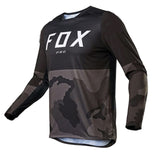Downhill Cycling Jersey Men's Long Sleeve Downhill Cycling Jersey Bike Mountain Bike Motorcycle Sportswear