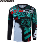 Motocross Jersey MTB Downhill Mountain Jersey Enduro MX Cycling Jersey Mountain Bike DH Maillot Ciclismo Hombre Quick Drying BMX