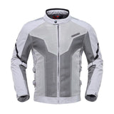 Motorcycle Jacket Men Summer Chaqueta Moto Jacket Riding Clothes Breathable Mesh Cloth Touring Racing Jacket Motorcycle