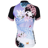 Ilpaladino Spring lily Women's Quick Dry Short-Sleeve  Cycling Jersey Bicycling Pro Cycle Clothing Racing Apparel Outdoor Sports Leisure Biking T-shirt  Breathable Summer Sportswear  NO.543 -  Cycling Apparel, Cycling Accessories | BestForCycling.com 